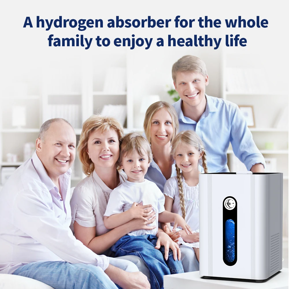 Suyzeko Small Flow Rate PEM Hydrogen Water Generator H2 Inhalation Breath Therapy Machine 150ml