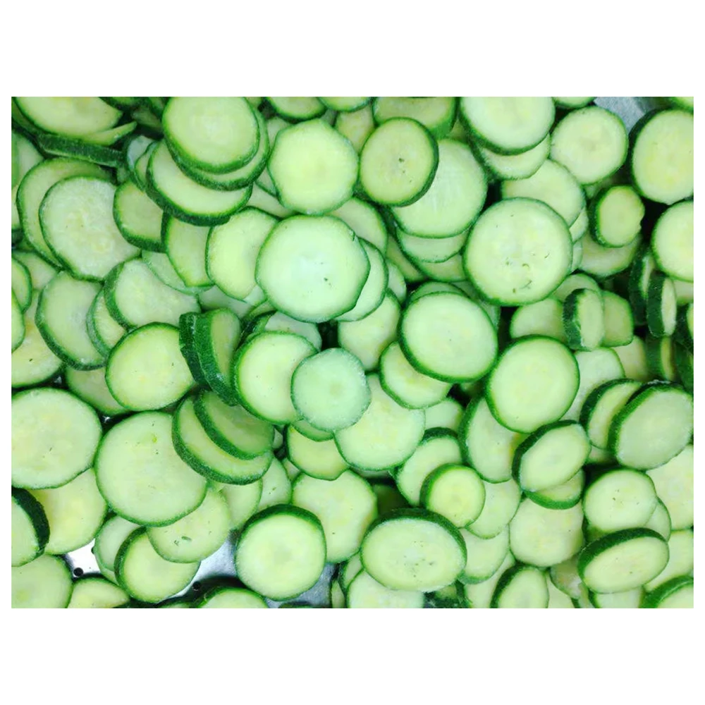 Высокое качество, замороженные нарезные сахарики IQF Zucchini по конкурентоспособной цене