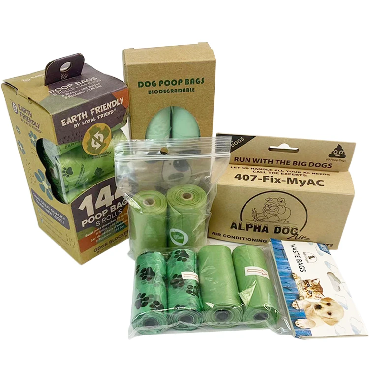 Wholesale Pet Waste Bag Eco-Friendly Plastic Poop Bag For Dogs