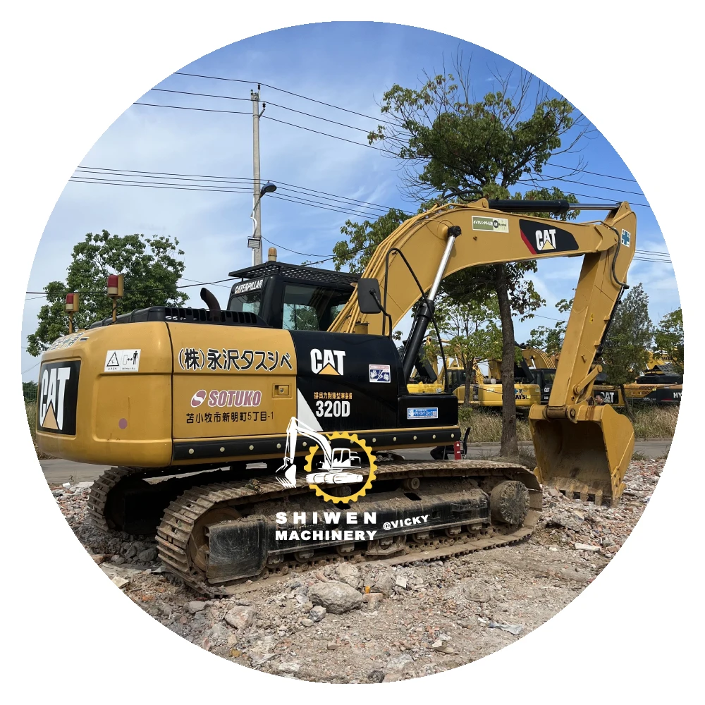 Used CAT 320D excavator, escavadeira CAT 320D 320DL 320D2 320C 320BL digger, earthmoving mining work heavy duty equipment
