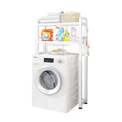 Multi-functional 2 Layers Metal Toilet Storage Rack Shelf Bathroom Rack Storage