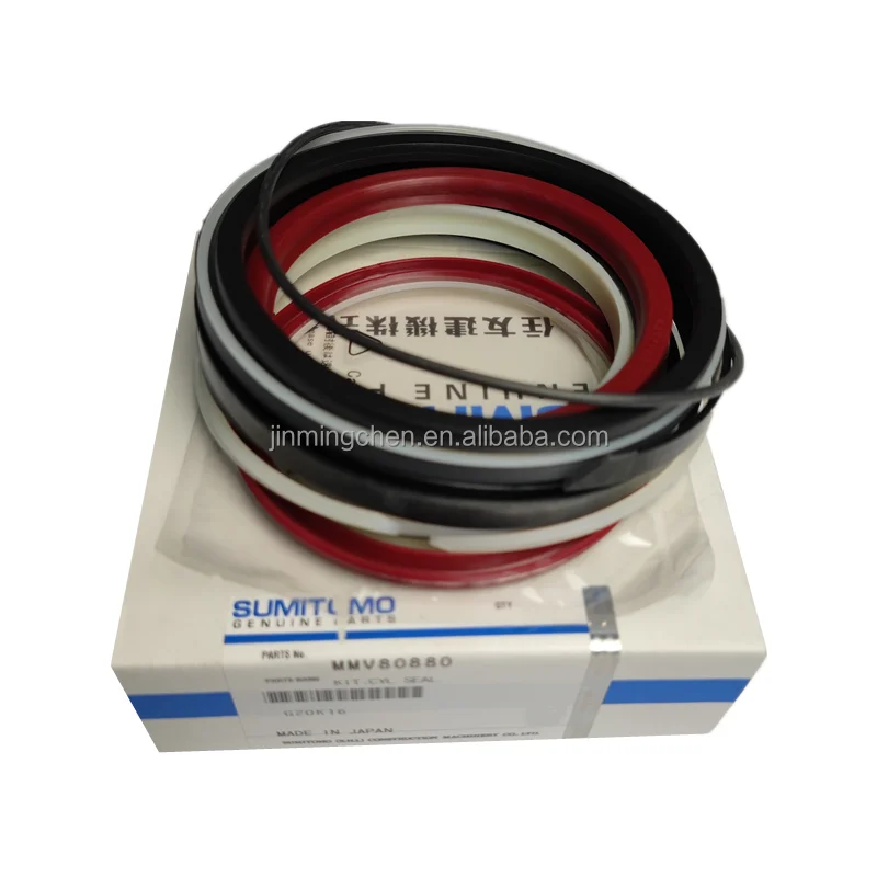 Genuine Excavator Parts Mid Boom Cylinder Seal Repair Kit LZ011200 MMV80190 MMV80880 For SH210-5 SH210-6