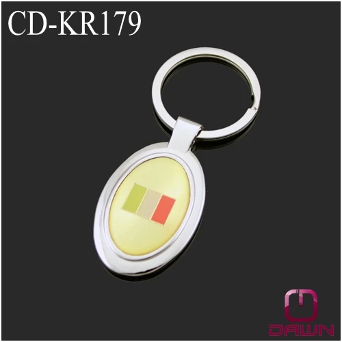 customized Italy milano travel souvenir keychain