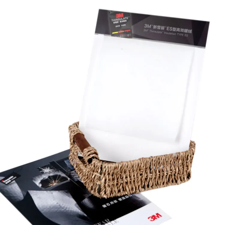 Type ES 3M Thinsulate Stuffing Material Polyester Padding Fiber For Sportswear Workwear