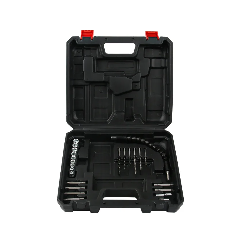 High performance durable 21V lithium battery powered cordless drill and impact screw driver electric drill machine