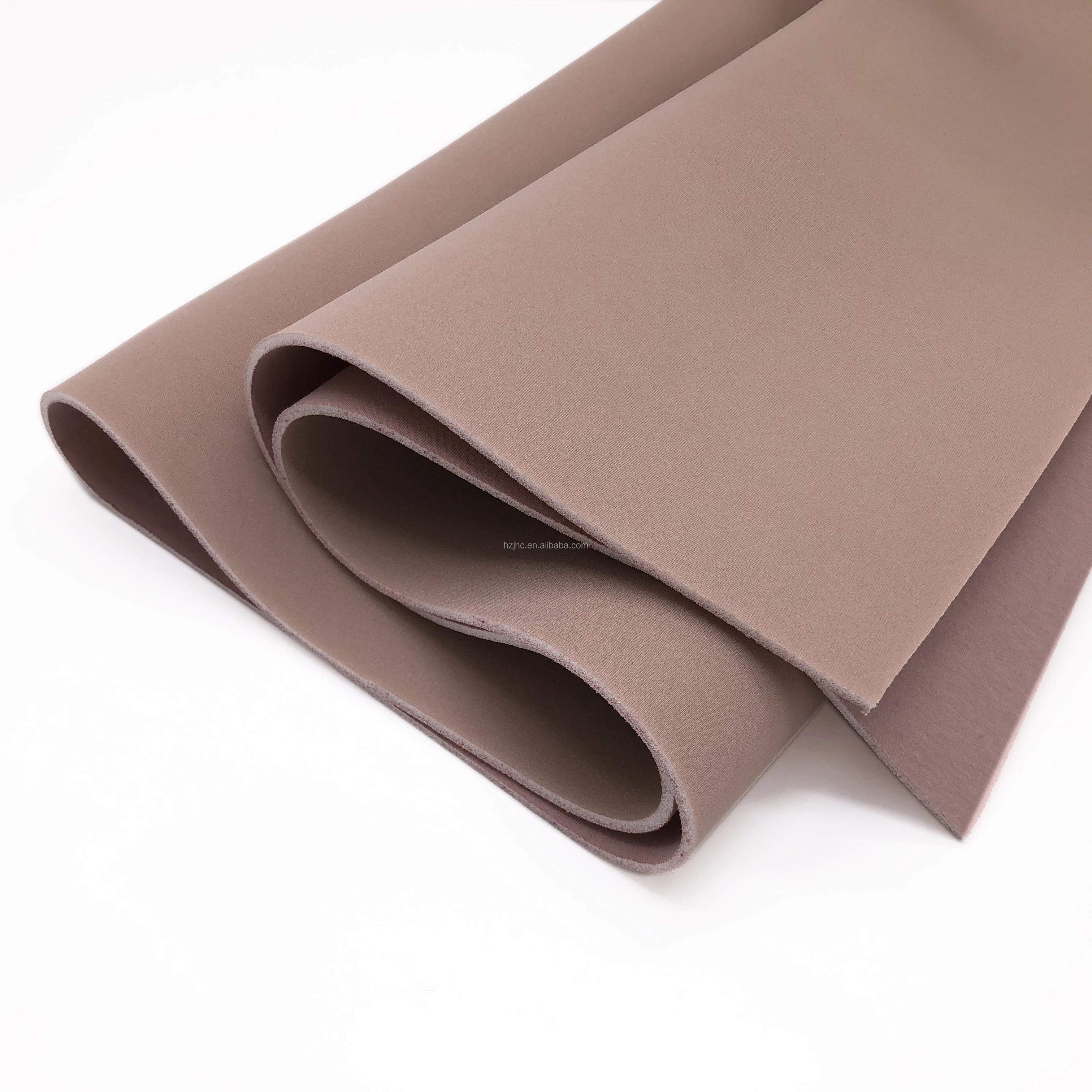 100%  cotton polyester fiber batting poly laminate foam polyester tube fabric bra foam fabric