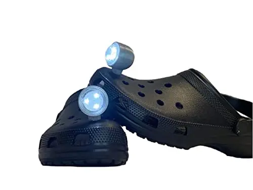 New Arrival hole shoe light new creative crocodile head light LED flashing shoe light night safety lamp