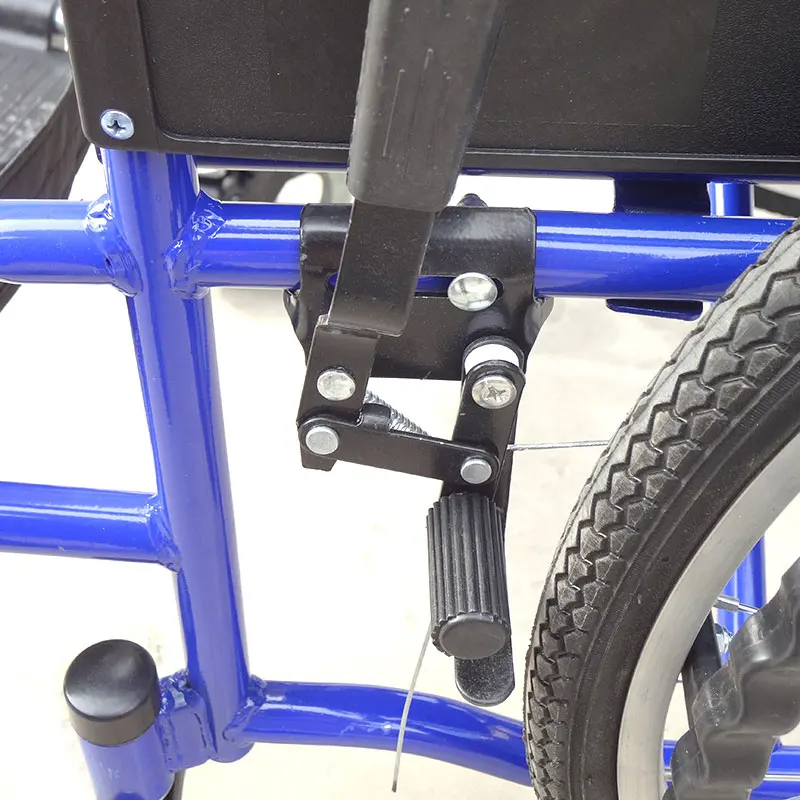 Fashion Style Sports Leisure Outside Handicapped Travel Lightweight Foldable Manual Wheelchair