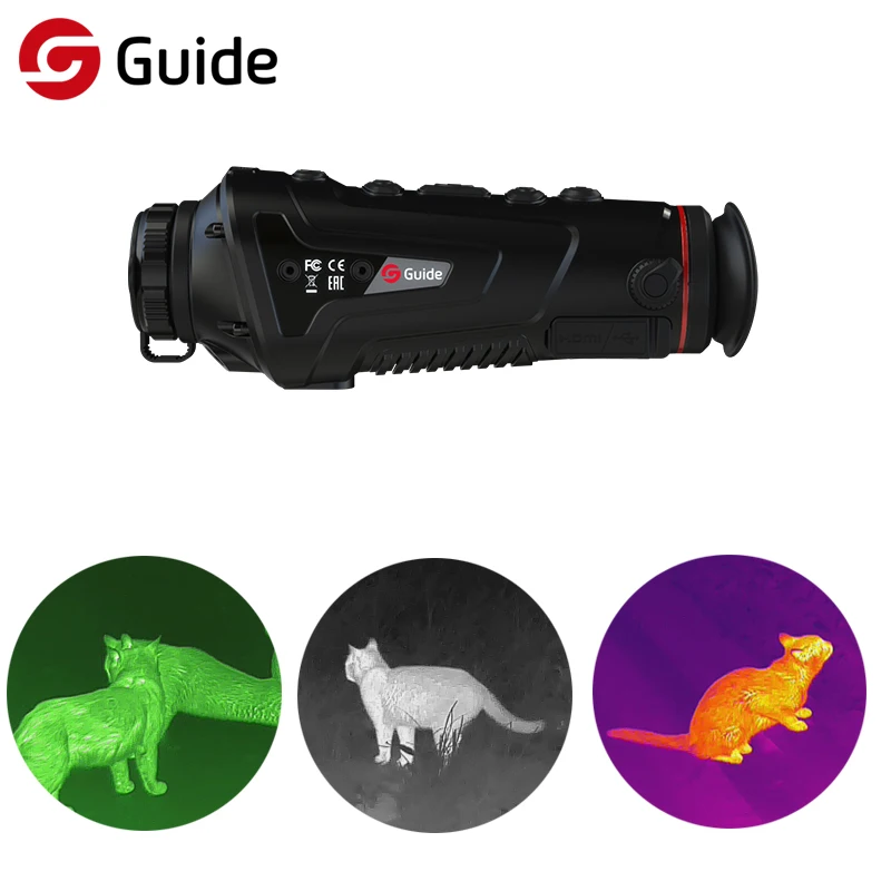 Guide 2022 New Arrival Thermal Monocular Professional Infrared Thermal imaging monocular Thermal Scope Night Vision Monocular