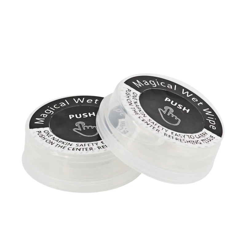 100% хлопковый планшет, волшебное полотенце, монетные салфетки, сжатые салфетки