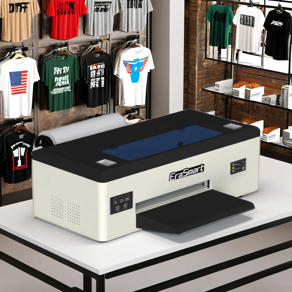 EraSmart 2024 Hot Selling A3 Dtf Printer With Powder Shaker Machines For Small Businesses