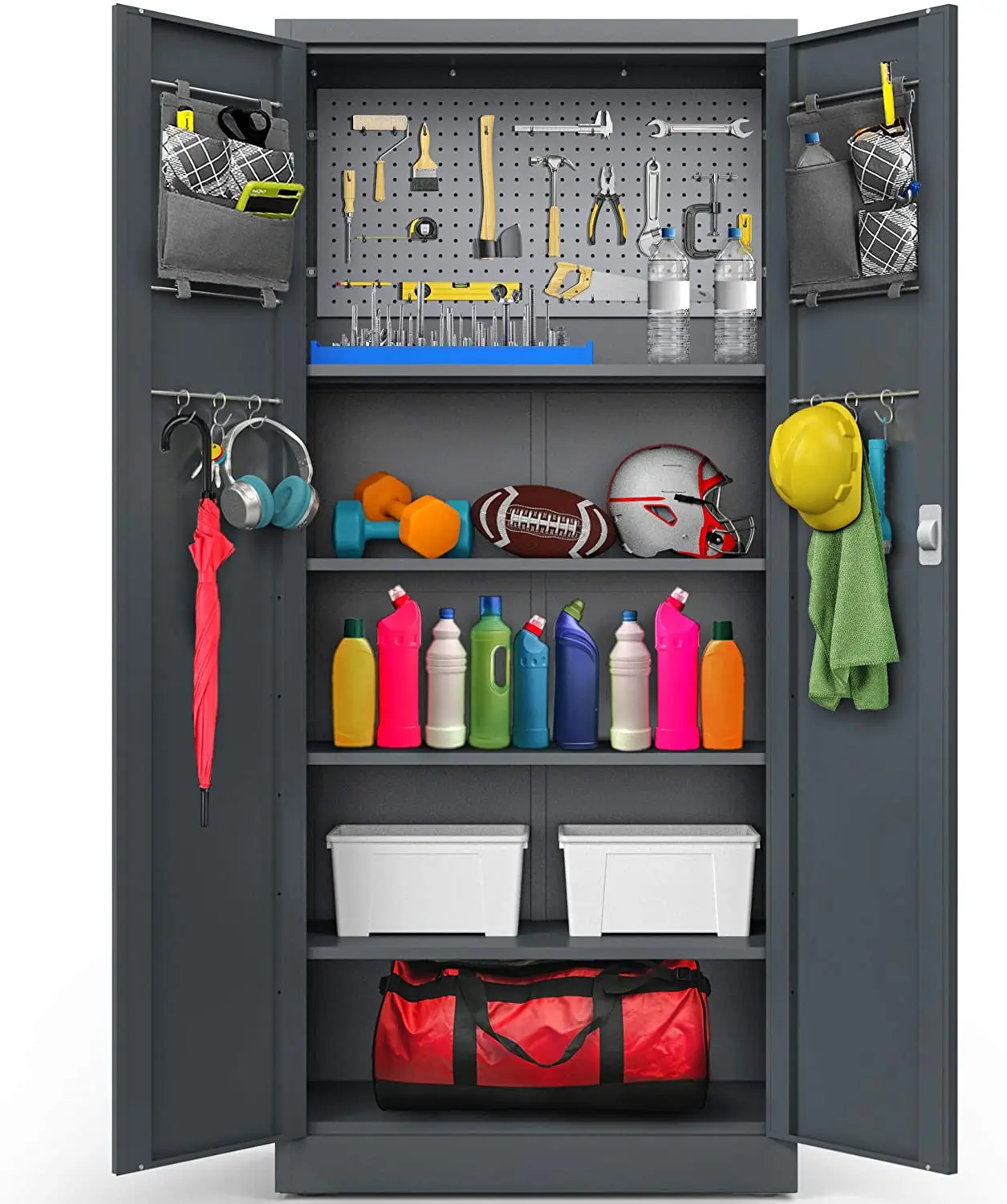 Steel tool cabinet Multifunctional workshop or Garage cabinet Storage