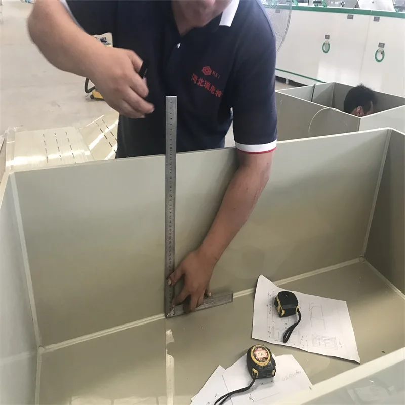 Гальванический резервуар PP pvvdf из нержавеющей стали