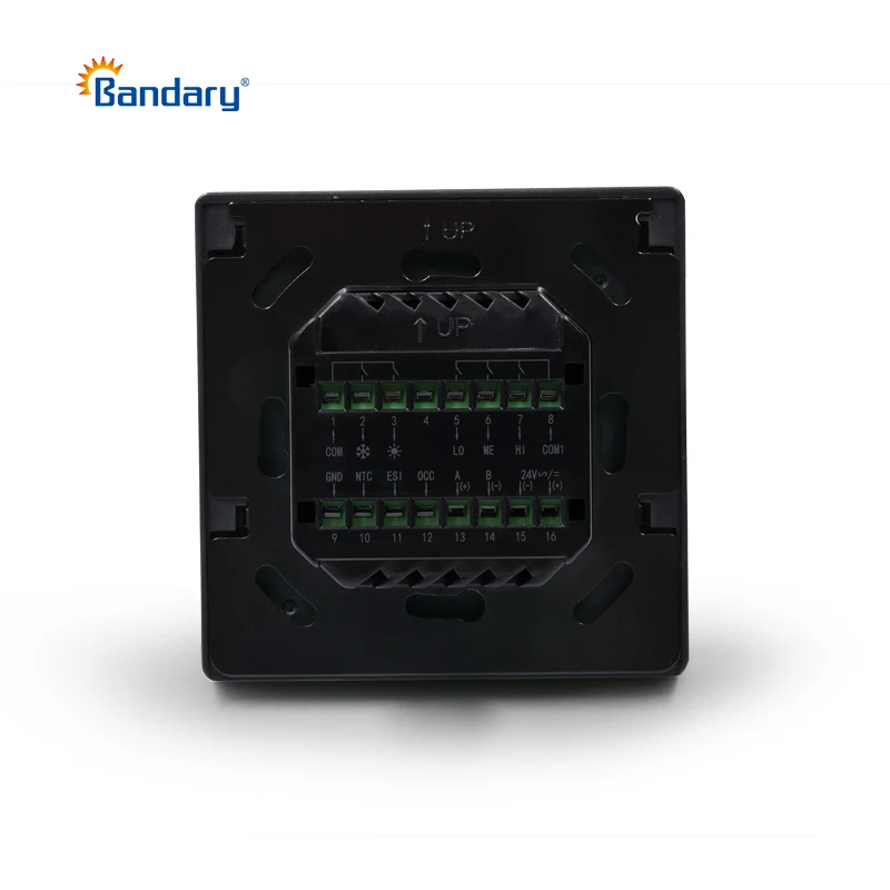 Bandary 220v 24volts 0-10v modbus thermostat havc fan coil smart digital room thermostat