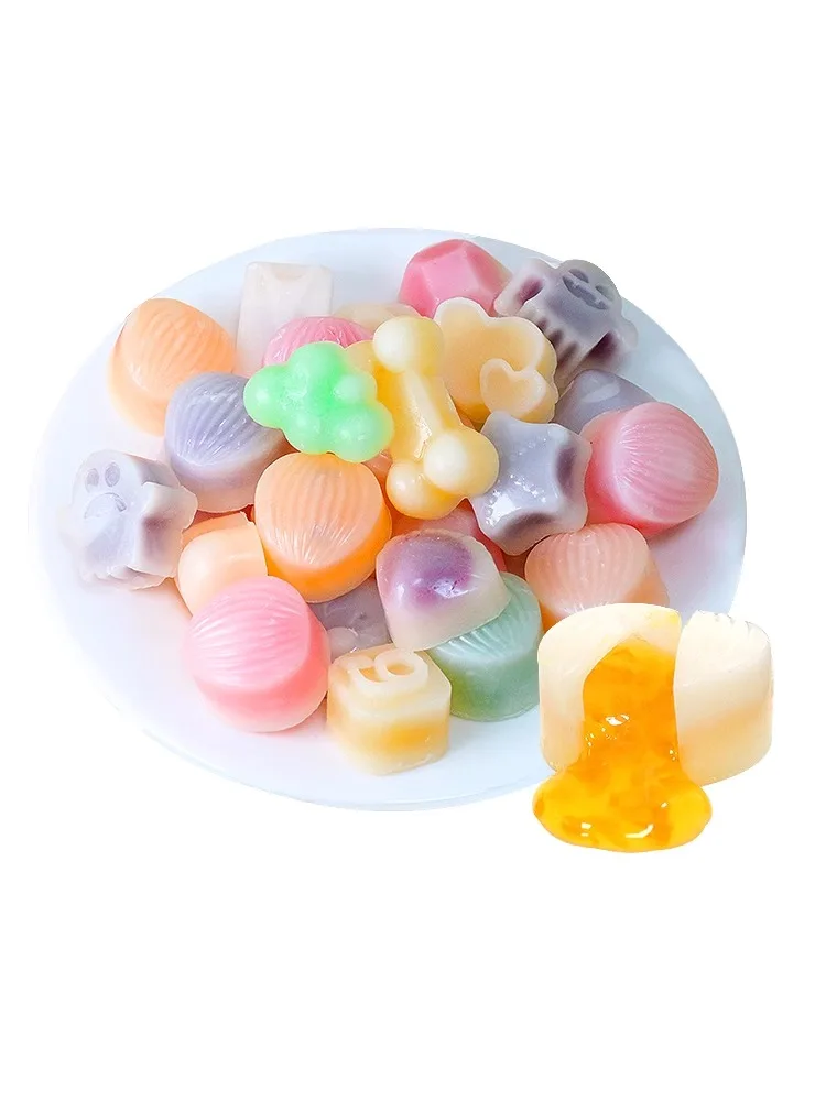 Wholesale Tik Tok Popular Wax Bottle Candy Exotic Chinese Snacks Sweets Fruit Gummy Jam Candies Funny Gum Style Toy Candy