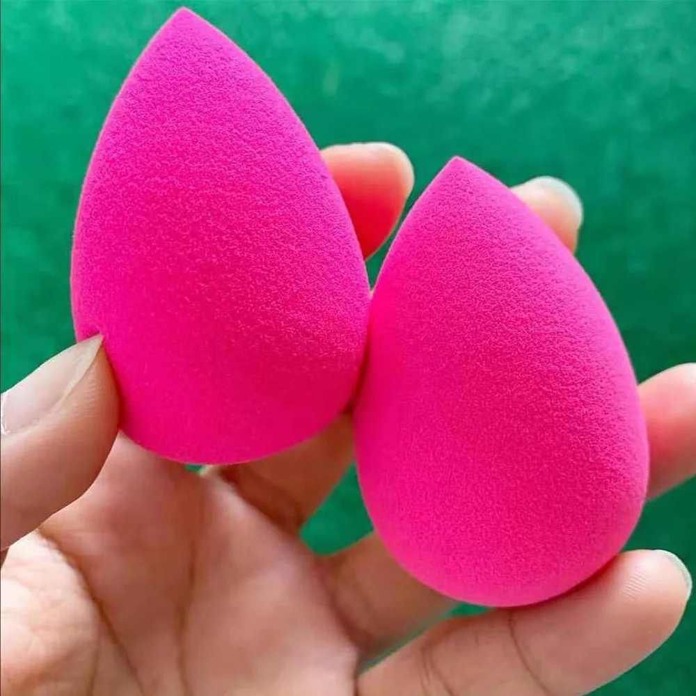 
Lowest Price Promotion Make Up Sponge Foundation Blending Cosmetic Puff Rose Pink Super Soft Beauty Makeup Sponge Blender 