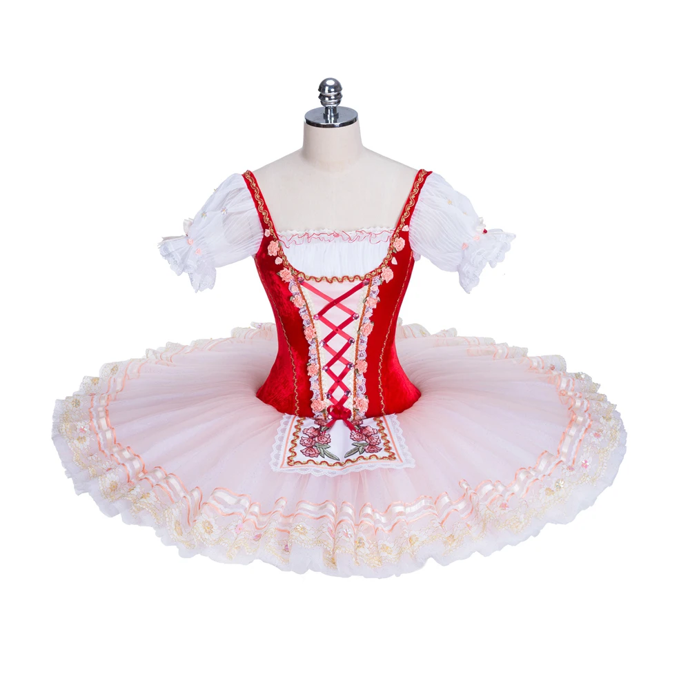 Girls ballet dress  adult customized classical white  dance dress  women competition 12 layers Ballet  tutu professional