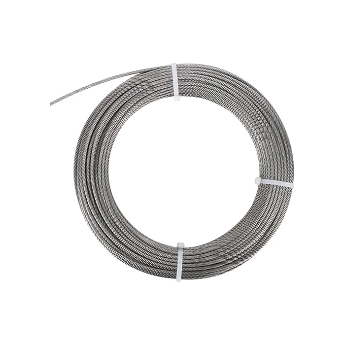 Galvanized Anti-twisting Braided Steel Wire Rope Electric Galvanized Steel Wire Rope