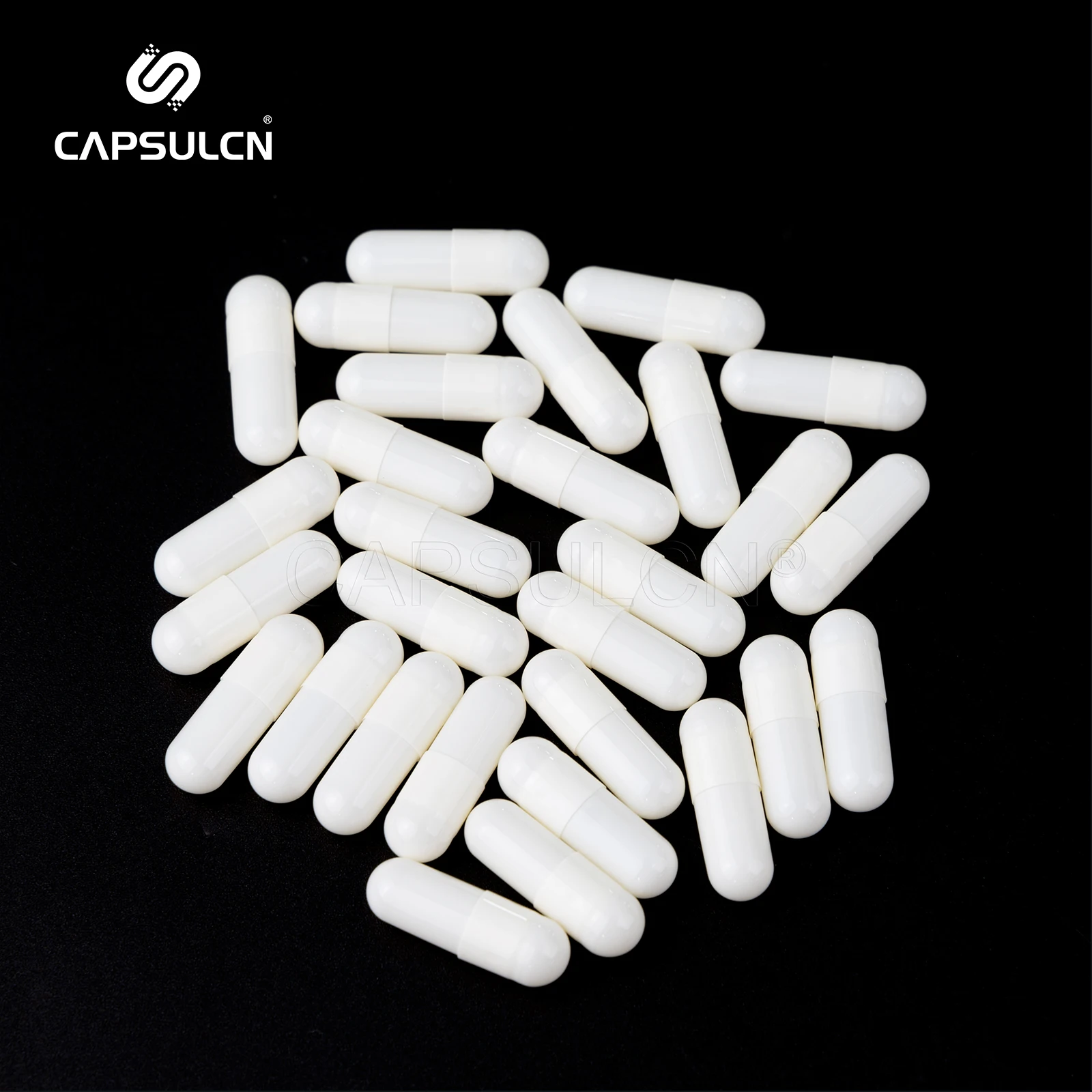 Оптовая продажа все белые пустые желатиновые капсулы Халяльные с индивидуальным принтом