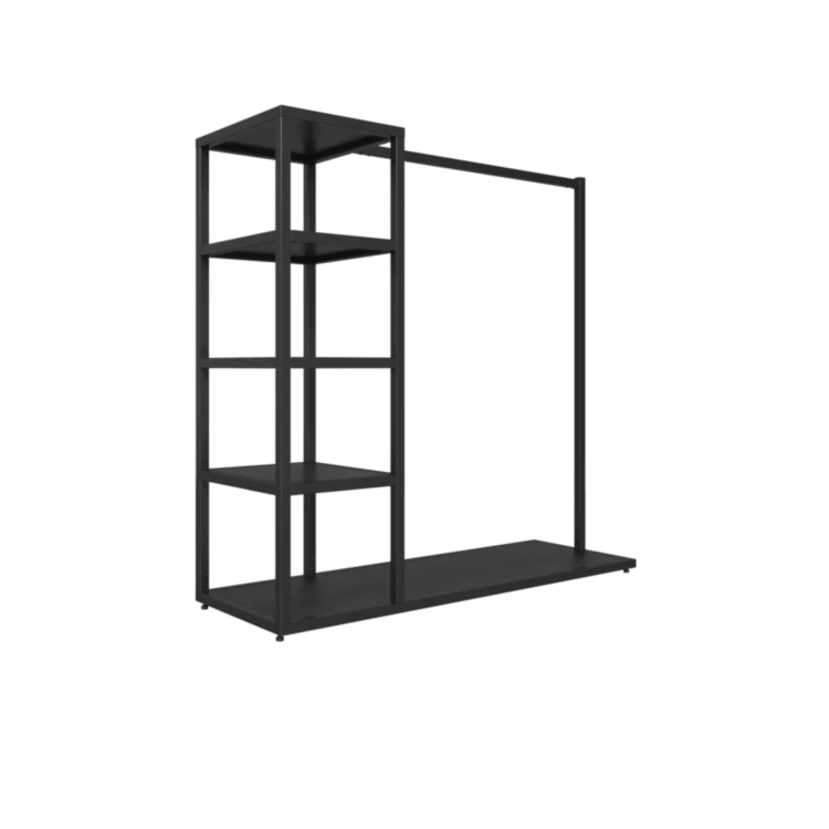 High Quality Wholesale Cheap Luxury Stacked Hanging Clothing Display Cabinet for Store