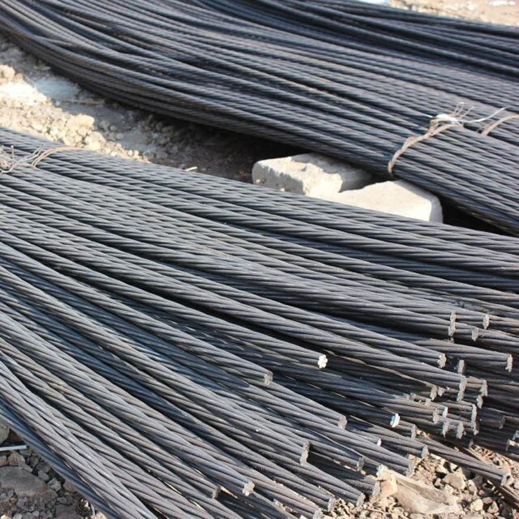  7 провода предварительное нитка ASTM A416 1860Mpa без покрытия предварительно напряжённый железобетон стальной пс для после