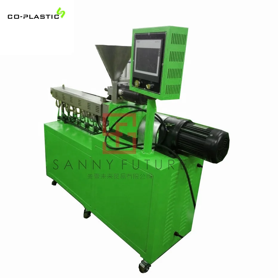 
SY-HS 20 Mini Lab Plastic Granules Twin Screw Extruder 