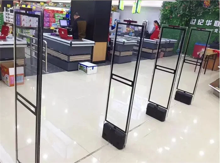 Supermarket Exit Sound Magnetic Anti-theft Door Barcode Tag Eas Systems Security Antenna Eas System Device System