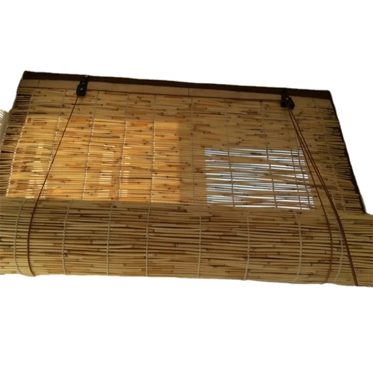 wood fence panels wholesale 8mm curtain fabric,Screen reed curtain