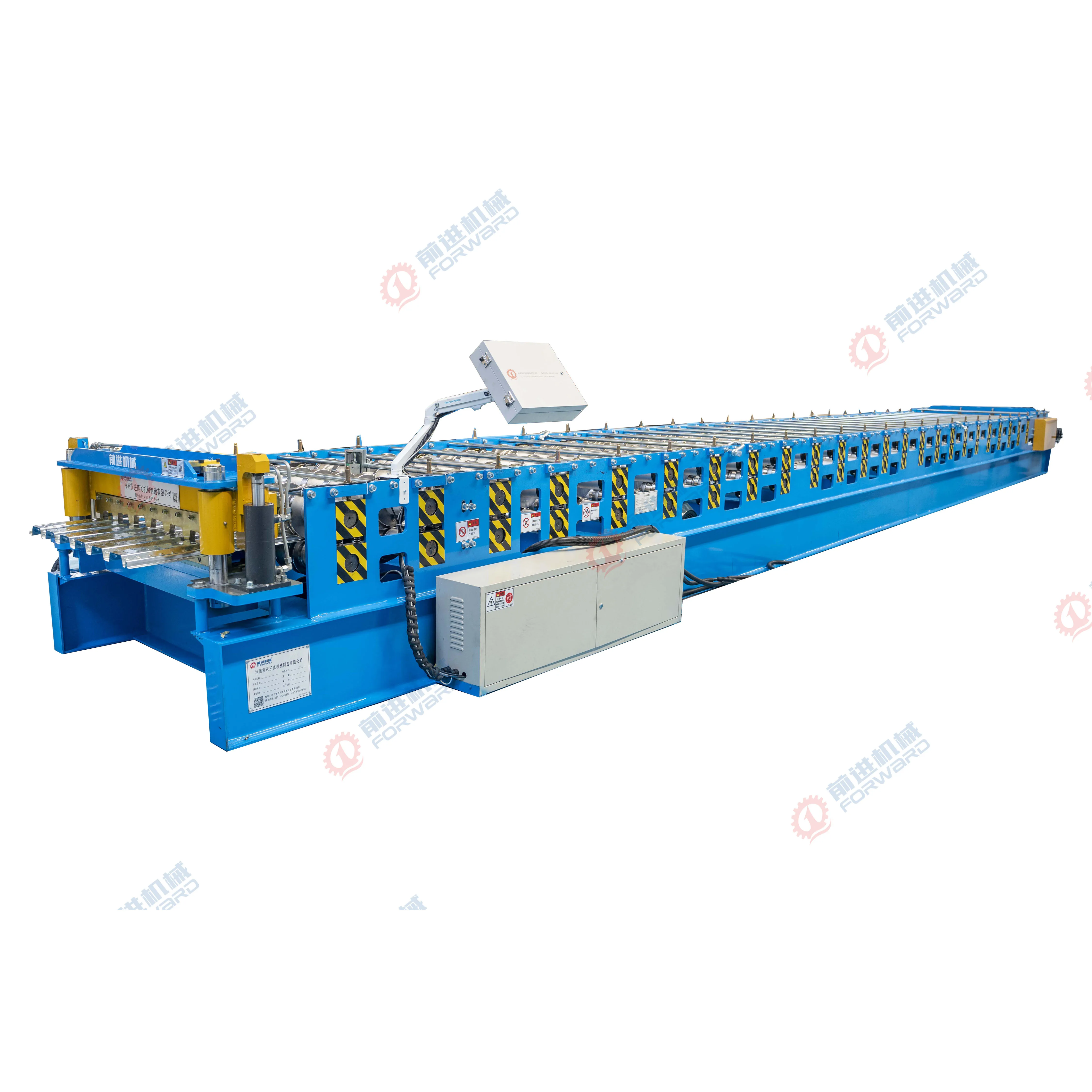 2023 FORWARD Practical Hot-Selling Floor Deck Roll Forming Machine New Metal Roof Tileforming Machine Motor Bearing Pump Gear