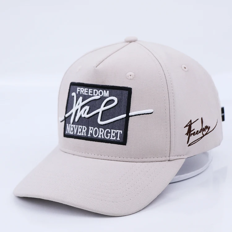 high quality 5 panel sports embroidery patch classic brimless baseball caps and hats hip hop sports baseball hats caps