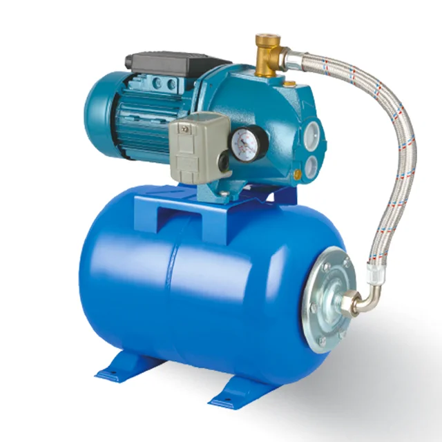 Surface Jetm 1HP 0.75HP 0.5HP 24L Bladder Tank Self-Priming Electric Automatic Water Pump Station System for Garden Irrigation
