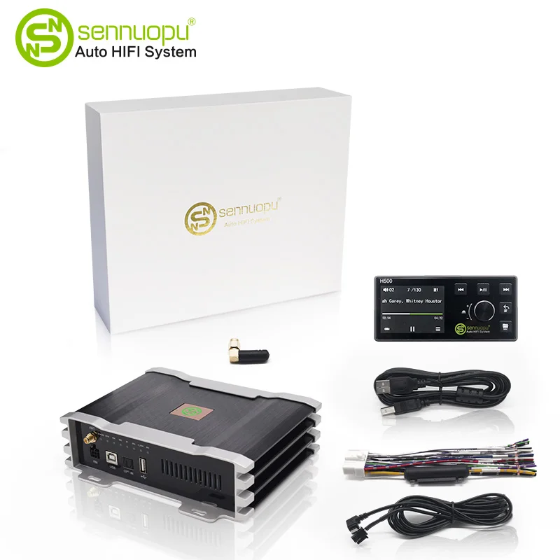 Sennuopu Popular Car DSP Amplifier 4 Channel Amplifier With 8 Channel DSP Audio Pro AmplifierS