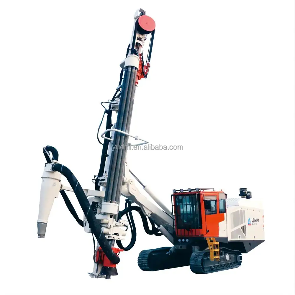 SDC160 Automation Diesel Quarry Rock Drilling Rig Construction Surface Air Compressor Drilling Rig