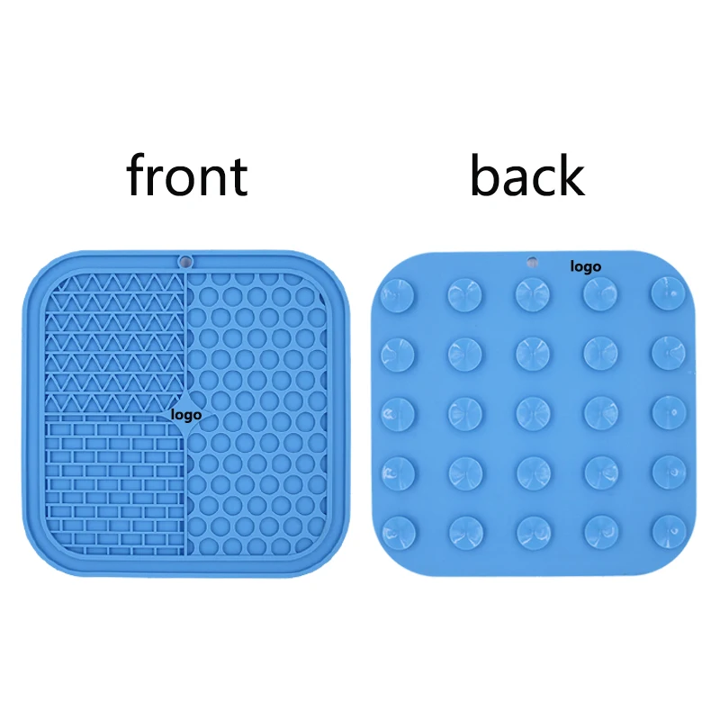 Silicone Anti Choke Slow Down Eating Feeder Bowl Cat Dog Lick Mat