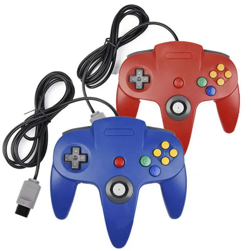 Wired USB N64 Controller Joystick For Nintendo N64 Gamepad Classic For Nintendo 64 N64 Game Console Video