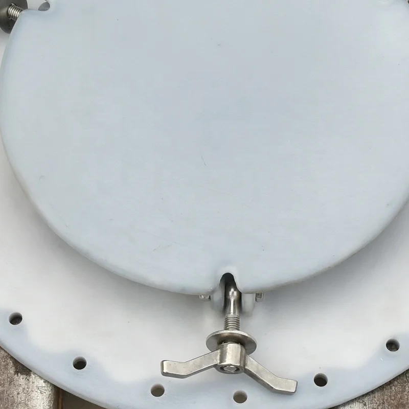 Super corrosion resistance 20 inch Plastic-Lined Manhole Cover for Chemical tank truck