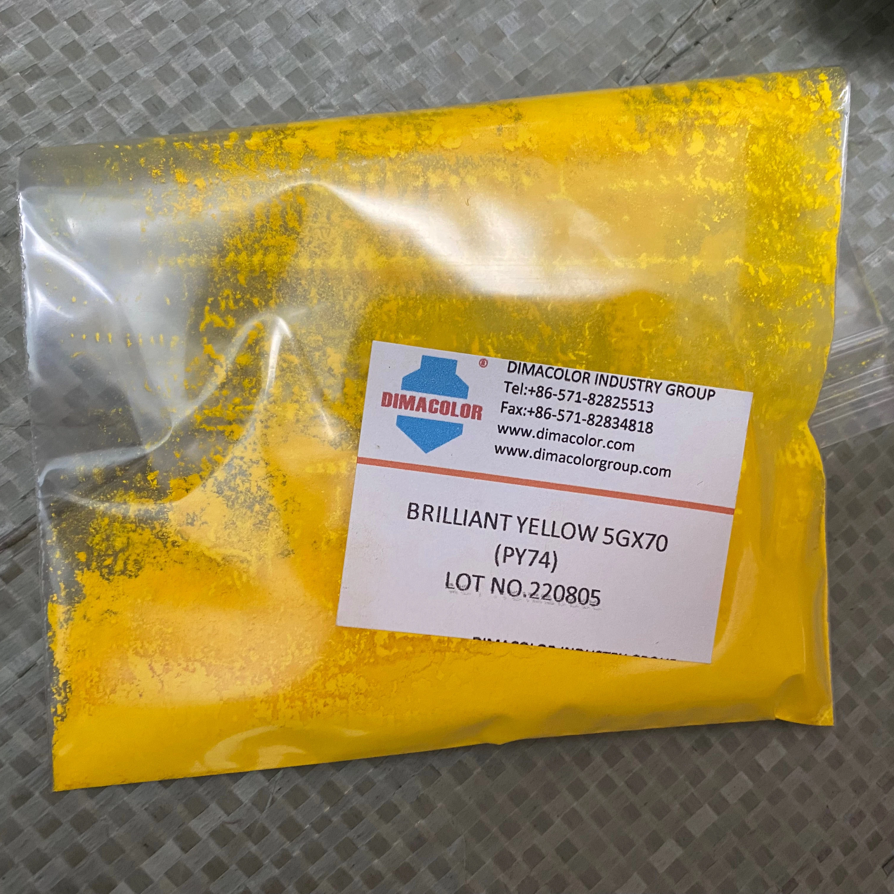 OPAQUE PIGMENT BRILLIANT YELLOW 5GX-70(PIGMENT YELLOW 74)VS NOVOPERM 2GX-70 FOR PAINT COATING