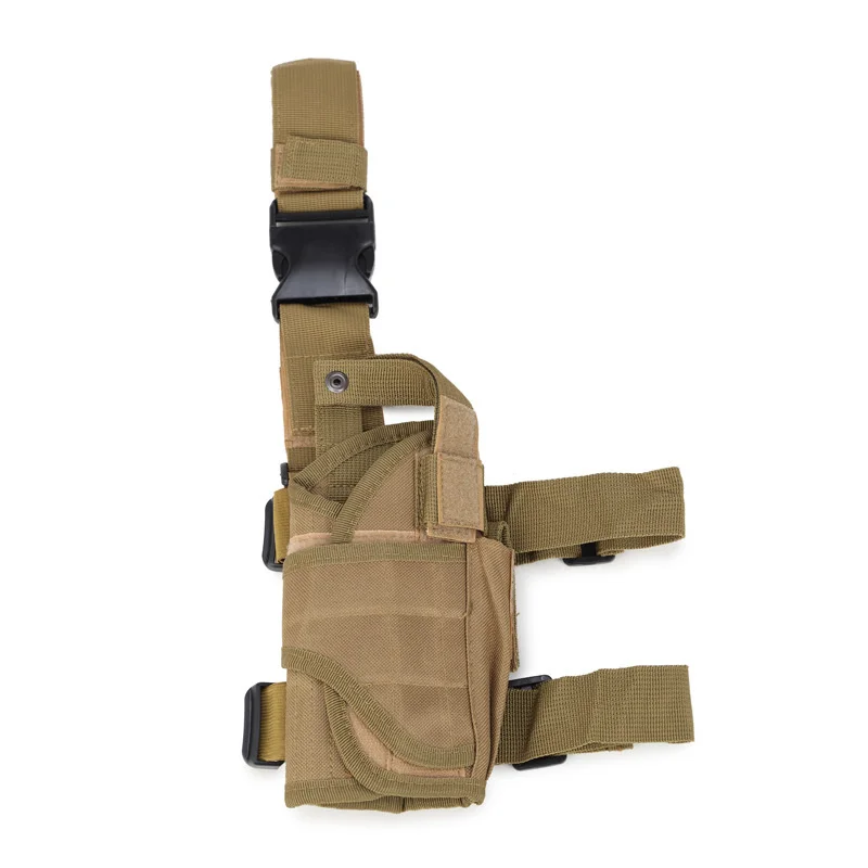 Tactical Drop Leg Gun Holster Nylon Gun Case Thigh Leg Holster Sheath