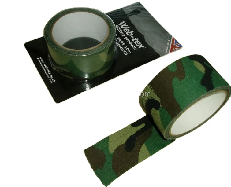 Waterproof Roll Camo Adhesive Tape Carp Fishing Outdoors 50mm Width Single-Sided Matte Camouflage Masking Adhesion Offered