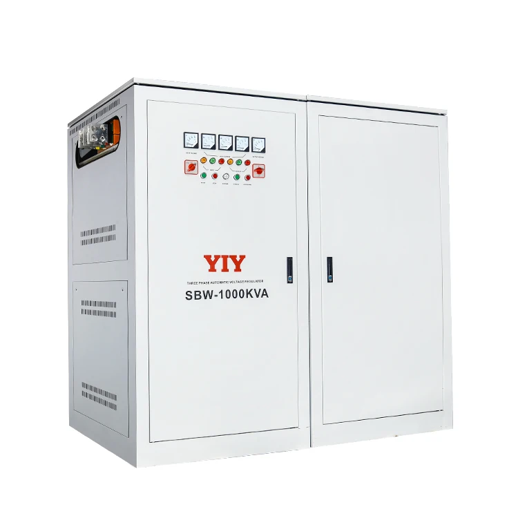 SBW SERIES 50/200/500/800/1000/12000/1500KVA 3000KVA voltage regulator three phase servo motor voltage stabilizer/industrial use
