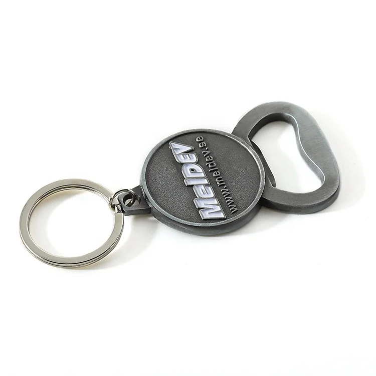 Custom Metal key ring chain beer Bottle Opener with