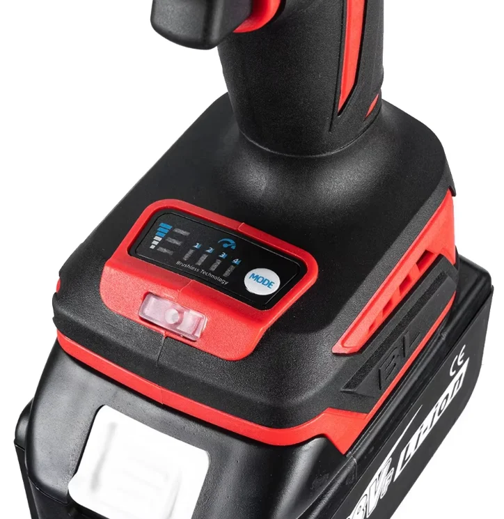 CISIVIS 1200N.M Torque Brushless Electric Impact Wrench Cordless Wrench Power Tool with 588VF Battery 1/2 for MKT 18V Battery