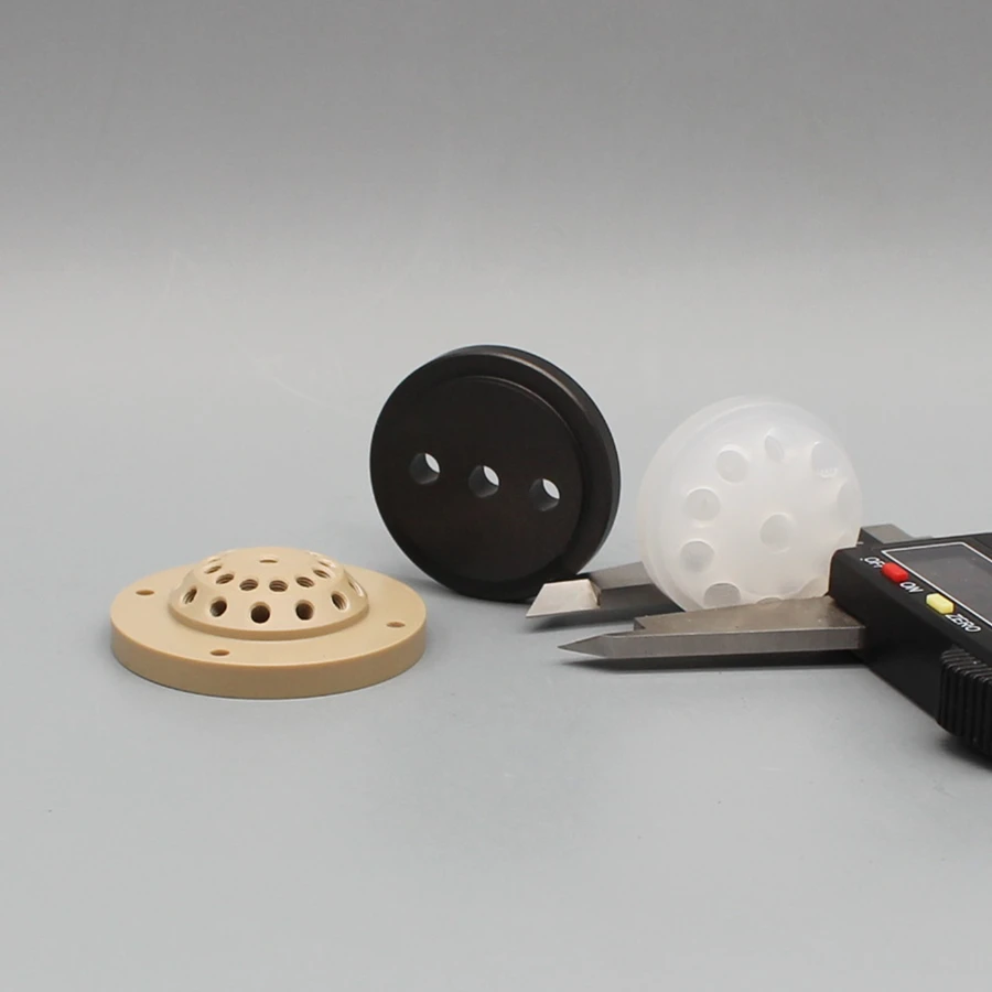 injection analysis corresive chemicals resistance 6 8 10 12 channels PCTFE PEEK  rotary valve head