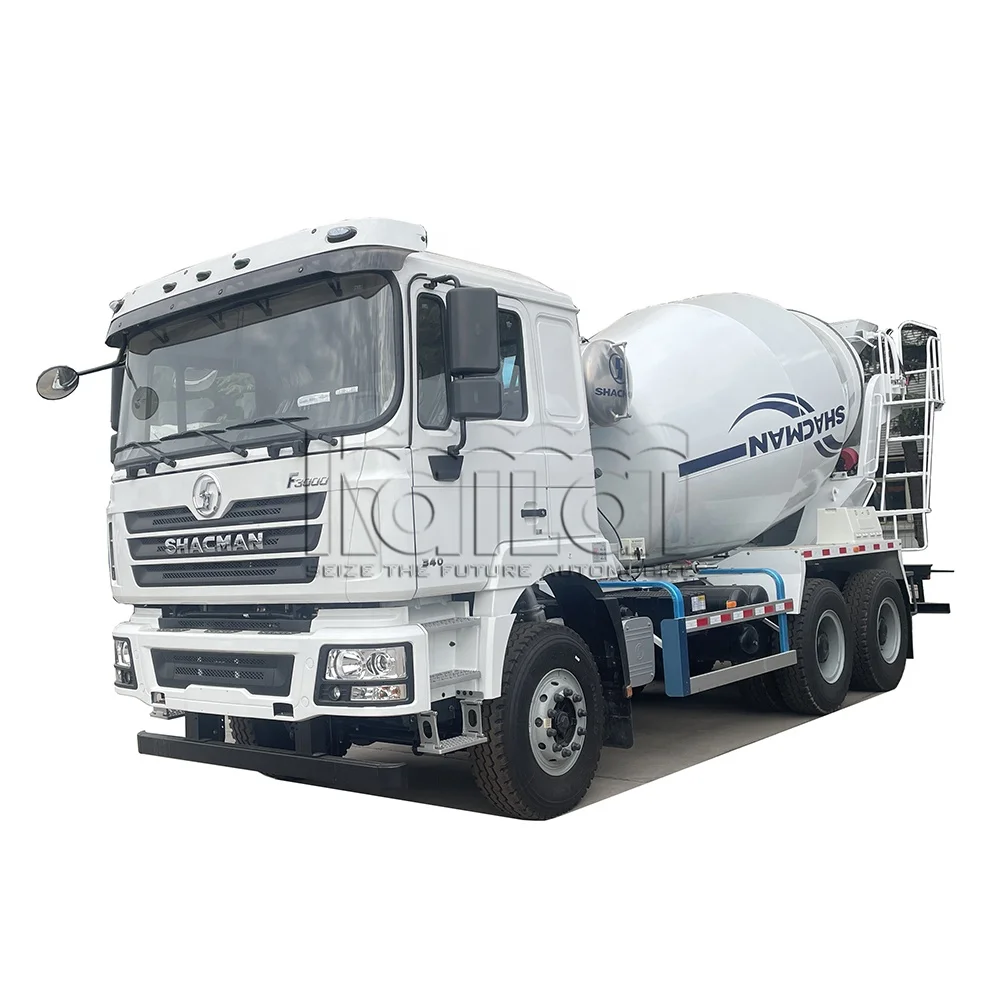 Shacman F2000 6x4 Diesel Fuel 9 Cubic Meter Capacity Concrete Mixer Cement Truck