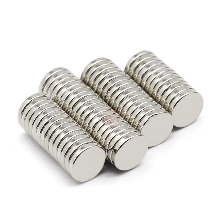 High Quality Strong Neo Round Earth Magnets Disc Neodymium Magnet N38 10X2