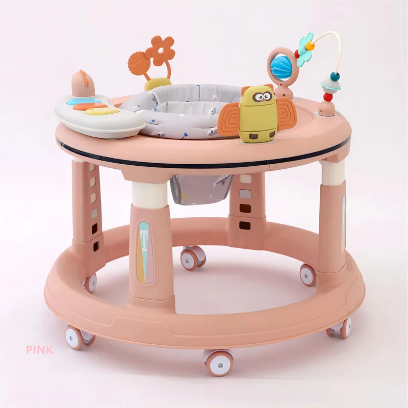 Latest Design Cheap Baby Walker Learning Walking/ with Music and Anti-rollover