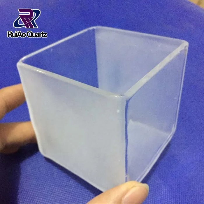 cubic quartz glass cuvette