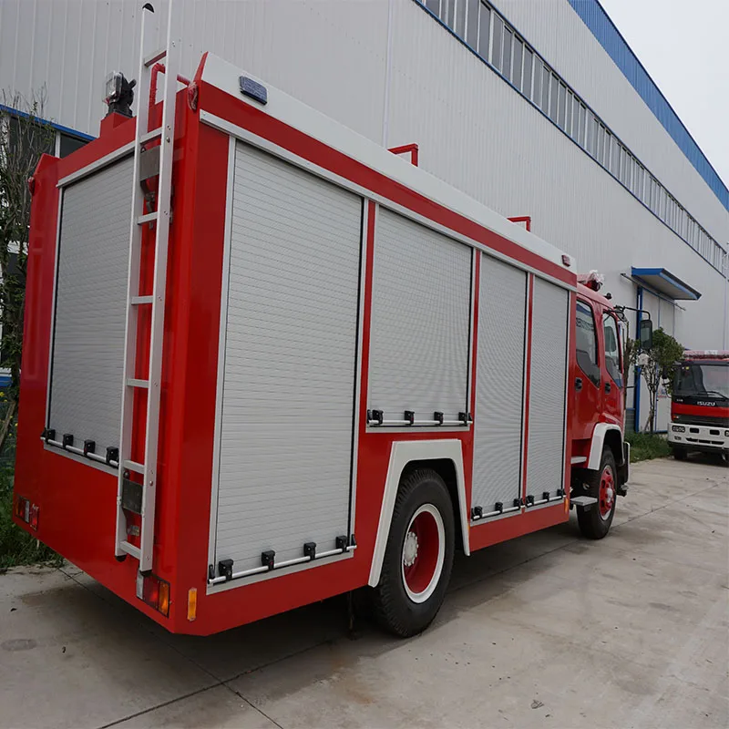 Customized Factory Cost Japanese 4x2 Emergency Rescue Fire Fighting Truck Fire Rescue Truck Equipment Fire Vehicle Manufacturer