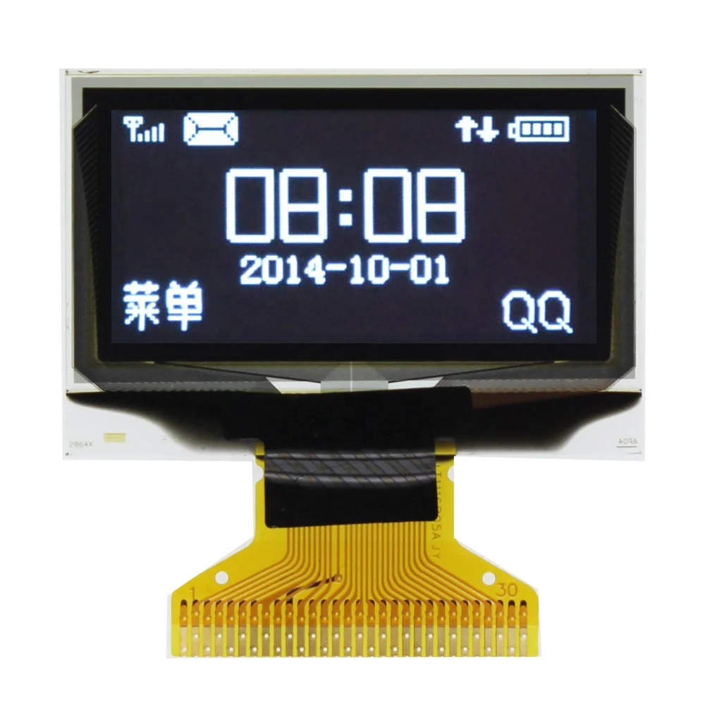 1.3 INCH SPI I2C WHITE SH1106 128X64 OLED DISPLAY SCREEN