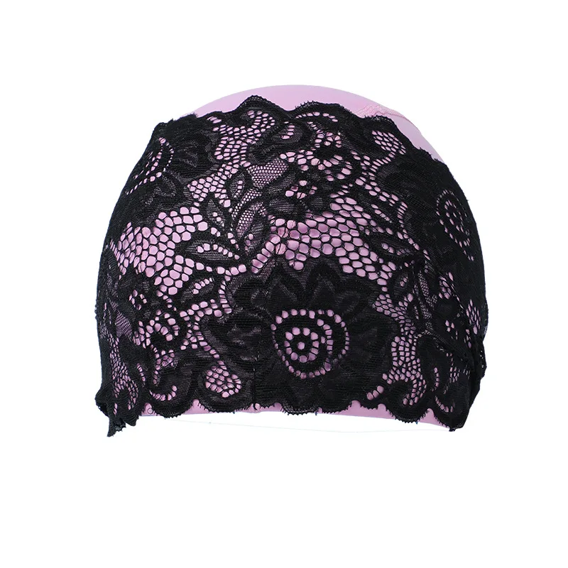 Новая кружевная шапочка для плавания, водонепроницаемая, высокая эластичность, удобная женская шапочка для плавания, оптовая продажа, пользовательская шапочка для плавания, рекламный подарок